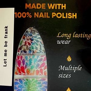 Rarity Nail Strips “Let me be frank”